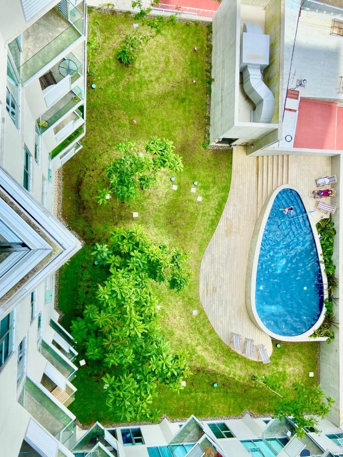 Cómodo y elegante apartamento en fabuloso condo! San José Exterior foto