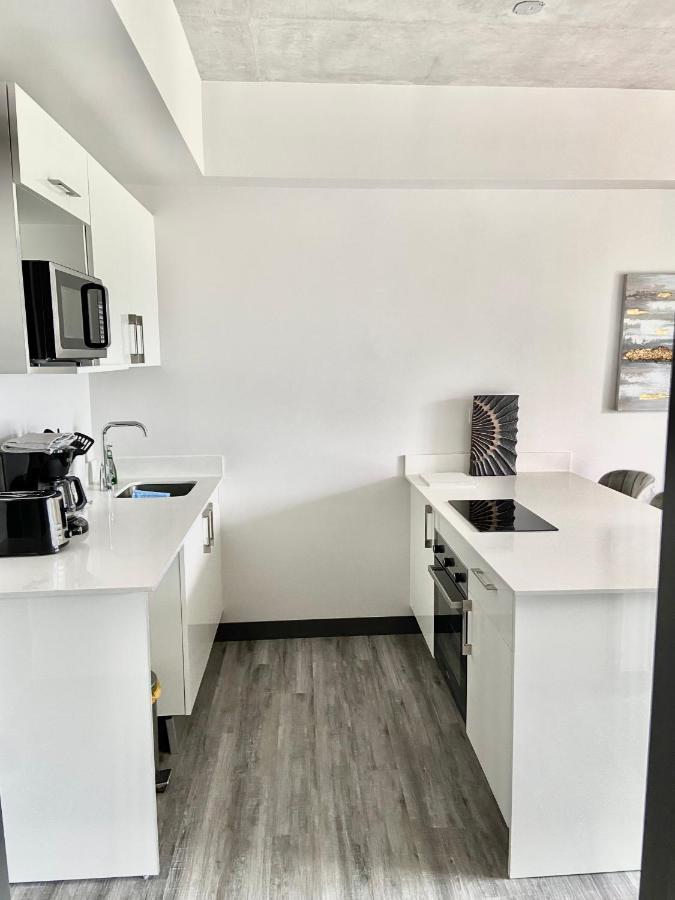 Cómodo y elegante apartamento en fabuloso condo! San José Exterior foto